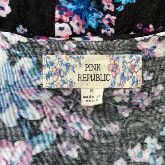 Floral Black Dress - Picture 4 of 4